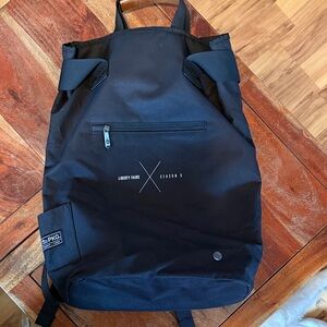 PKG liberty fairs Black Casual Roll-Top Backpack